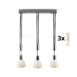 Candelabru LED pe cablu WENDY 3xG9/33W/230V