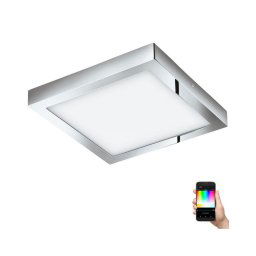 Eglo 98561 - Plafonieră LED RGBW FUEVA-C, 21W, 230V, dimabil, BT, IP44