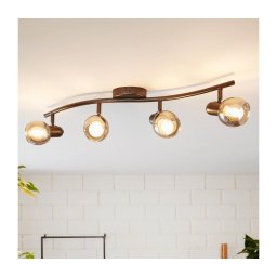 Eglo 98626 - Lampă spot POLLICA 4xE14/28W/230V