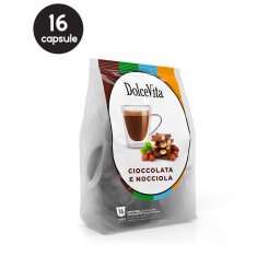 16 Capsule DolceVita Gianduja - Compatibile Dolce Gusto
