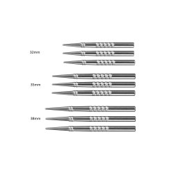 Varf otel Lance Machined Silver Harrows
