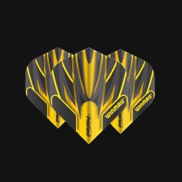 FLUTURASI WINMAU ALPHA BLACK & YELLOW