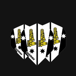 FLUTURASI WINMAU Rhino Players Black & White