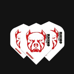 FLUTURASI WINMAU Rhino Extra Thick White & Red Devil Dog