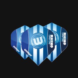 FLUTURASI WINMAU Rhino Extra Thick Blue & Silver