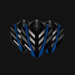 Fluturasi Winmau Mega Standard Black, Grey & Blue