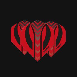 Fluturasi Winmau Mega Standard Red & Black