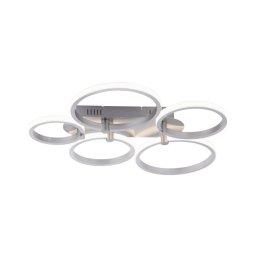 Leuchten Direkt - Lustră LED aplicată JOHANNA 2xLED/11,5W/230V+2xLED/9W+LED/7W