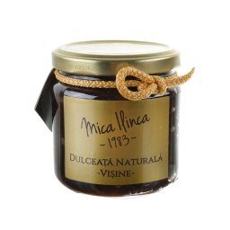 Dulceata naturala de visine Mica Ilinca 220 g