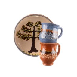 SET SUVENIR CERAMICĂ HOREZU - UNESCO