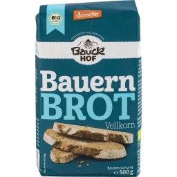 Mix pentru paine taraneasca integrala bio 500g BauckHof