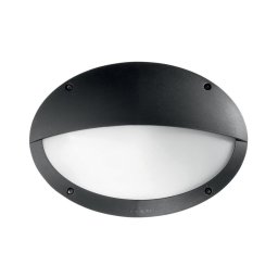 Ideal Lux - Aplica de perete pentru exterior POLAR 1xE27/23W/230V IP66 neagră