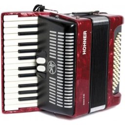 Hohner Bravo II 60 Red silent key