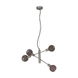 Briloner 4814-042 - Lustră pe cablu NATURE 5xE14/5,5W/230V