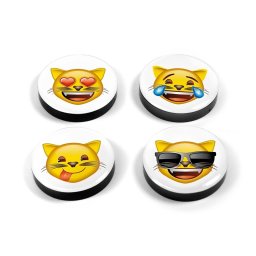 Magnet - EMOJI CATS (4 buc set)