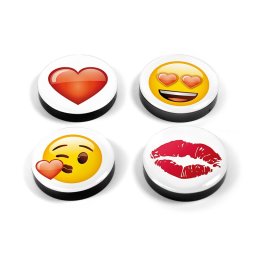 Set 4 magneti Emoji Love
