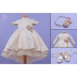 Set botez 4 piese Little Queen