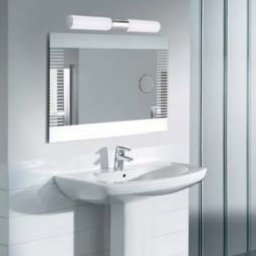 Corp LED baie inox, 10W, 4000K, lumina neutra, cu protectie IP44, 450mm
