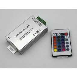 Controller banda LED RGB, 12V, 144W, telecomanda IR 24 taste