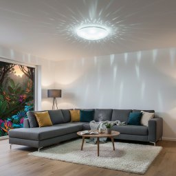 Plafoniera LED Star, 24W=200W, 380x100mm, 6500K, lumina rece