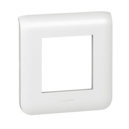Rama intrerupator alba Legrand Mozaic 078802 - 2 module