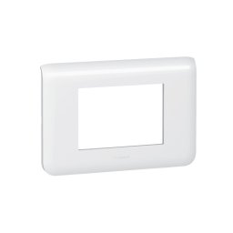 Rama intrerupator alba Legrand Mozaic 078803 - 3 module