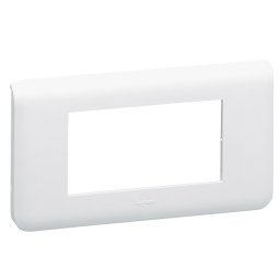 Rama intrerupator alba Legrand Mozaic 078814 - 4 module