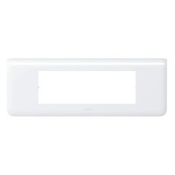 Rama intrerupator alba Legrand Mozaic 078816 - 6 module