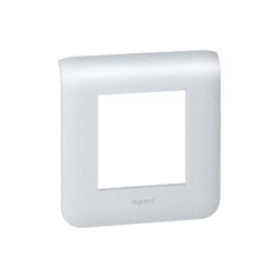 Rama intrerupator aluminiu Legrand Mozaic 079002 - 2 module