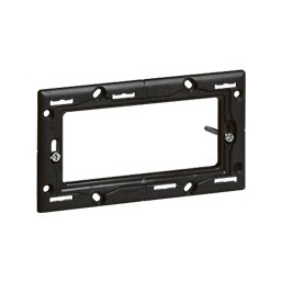 Suport rama intrerupator, fixare surub Legrand Mozaic 080214 - 4 module