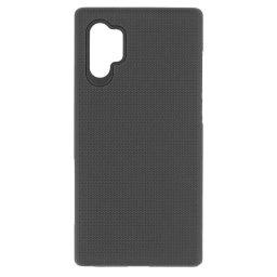 Husa Samsung Note 10+ n975 Silicon+Plastic Antisoc Triangle Negru