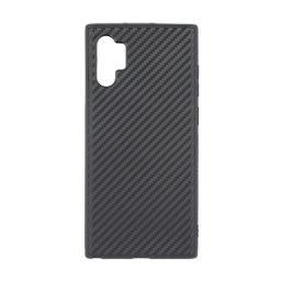 Husa Samsung Note 10+ n975 Silicon Carbon Negru