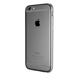 Husa Telefon Silicon Bumper iPhone 6 Plus iPhone 6s Plus Dark Grey