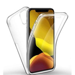 Husa Silicon iPhone 11 Pro 5.8 Ultra Thin Fata+Spate Transparenta