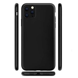 Husa Telefon Silicon iPhone 11 Pro Max 6.5 Black Liquid