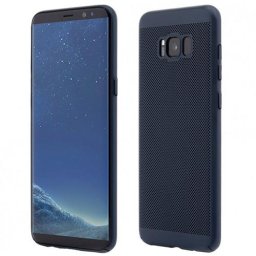 Husa Plastic Samsung S8+ g955 Dark Blue Clip-on Vetter