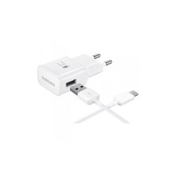 Set Incarcator Fast Charging USB + Cablu Date USB Type C Transfer Date si Incarcare Samsung Original