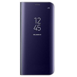 Husa Telefon Flip Book Clear View Samsung A9 2018 a920 Violet