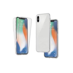 Husa Telefon Silicon iPhone XS Max Clear Ultra Thin Fata+Spate