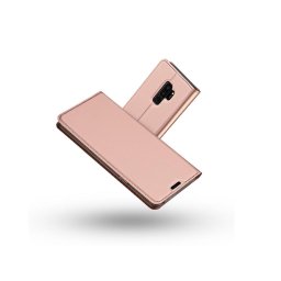 Husa Telefon Flip Book Samsung Galaxy S9+ g965 Rose