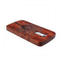 Husa LG G3 Wood&Tree Brown