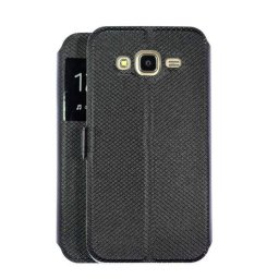 Husa FlipCover Book Samsung S6 g920 Black Fashion S-View