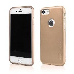 Husa Silicon iPhone 6 iPhone 6s Gold Mercury i Jelly