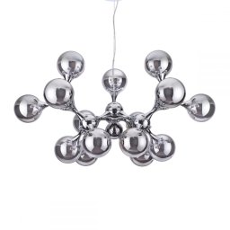 Candelabru living Ideal Lux Nodi crom SP15 200491, E14, 15 x 40W