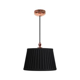 Lustră pe cablu AMORE 1xE27/60W/230V negru