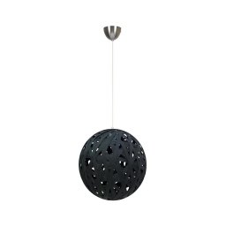 Lustră pe cablu FRIDA 1xE27/60W/230V negru