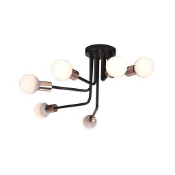 Lustră aplicată SPILL 6xE27/60W/230V