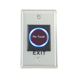 Buton de iesire cu infrarosu incastrabil din inox