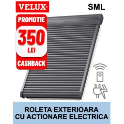 Roleta exterioara electrica VELUX SML, pentru fereastra mansarda