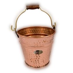 Galeata din cupru 4 litri pentru gheata vin si sampanie lovitura de ciocan